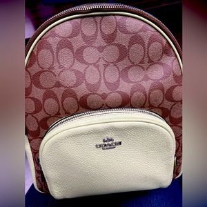 Coach backpack purse